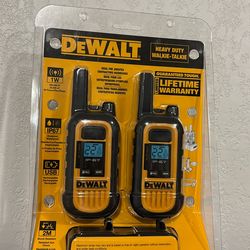 DeWalt Heavy Duty Walkie-Talkie