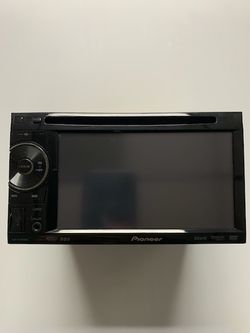 The Pioneer AVH-P1400DVD is a double-DIN in-dash DVD/CD receiver