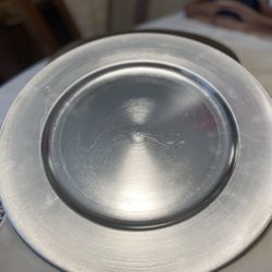 Silver Charger Plates 