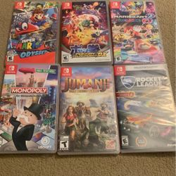Nintendo Switch Games 40 each depending on the game