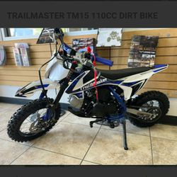 Dirt Bike 110cc New Trailmaster 