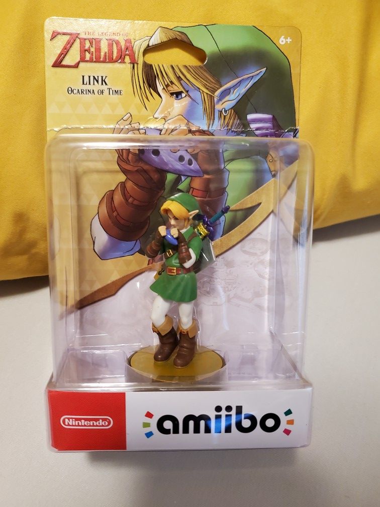 The Legend Of Zelda Ocarina Of Time Link Amiibo Nintendo