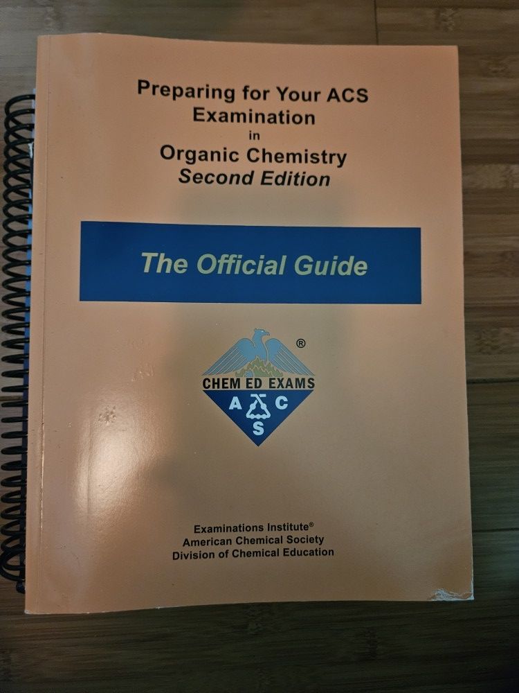 Official Guide For ACS Exam Organic Chemistry
