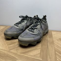 Woman Sz 6 Nike Air VaporMax 2018 Mineral Spruce Gray Low Top AT6817-300 Sneaker