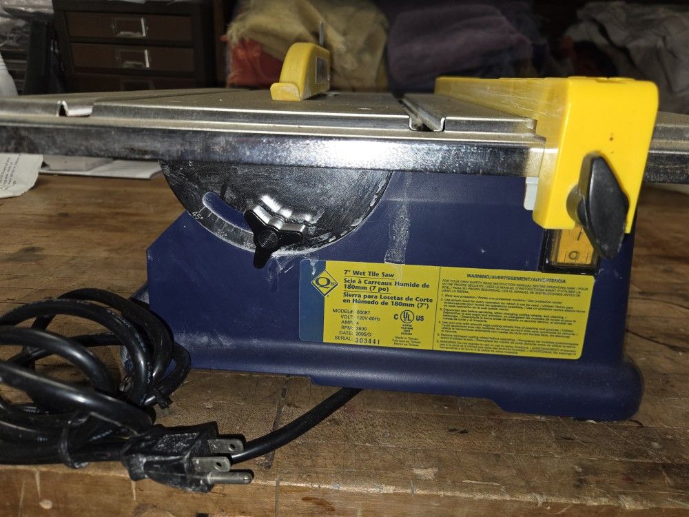 7-Inch Tile Cutter Wet Saw