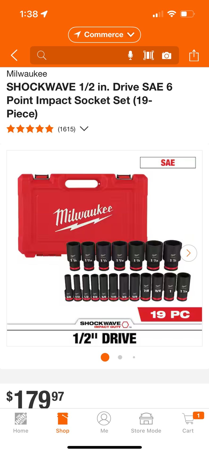 Milwaukee Socket Set