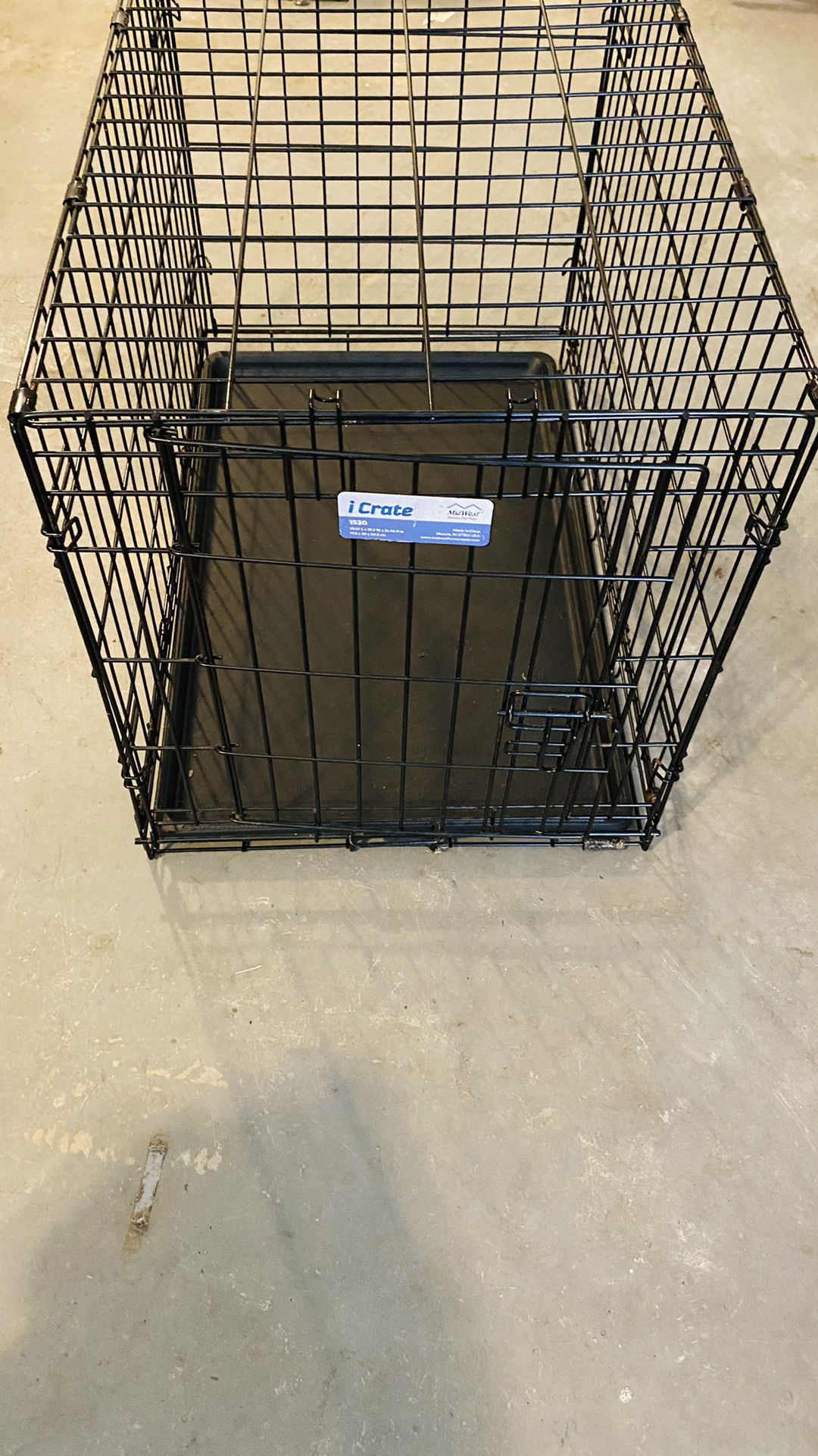 Dog Crate With Divider And Other Accessories 