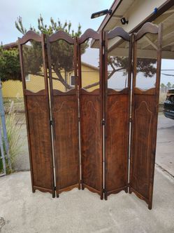 5- Panel MCM Folding Screen / Room Devire