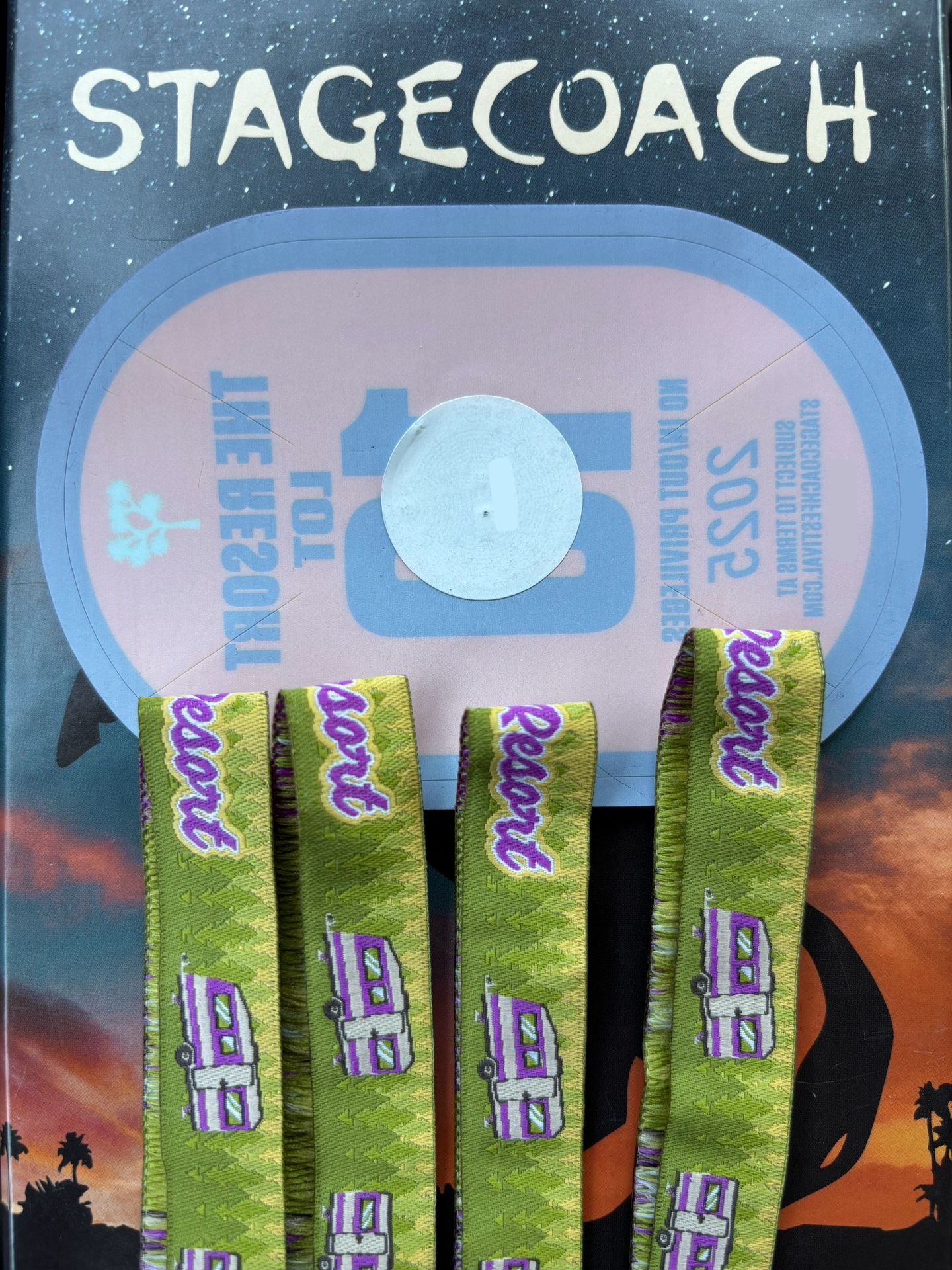 RV Wristbands For Stagecoach