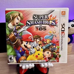 Super Smash Bros. for Nintendo 3DS - CIB Complete - MINT / VERY CLEAN Copy