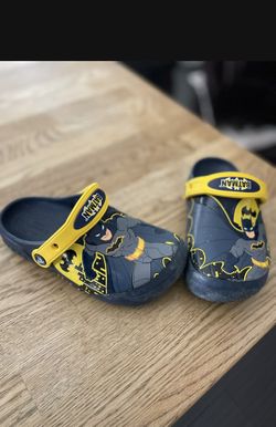 Batman Kids Crocs Size 13