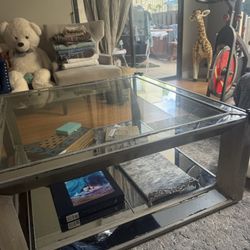 Mirrored Coffee Table