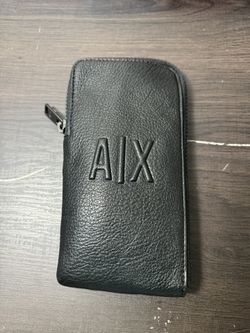 Phone Holster Black Leather A | X