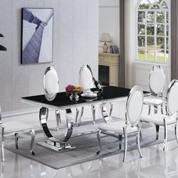 Dining Table + 6 Chair Set