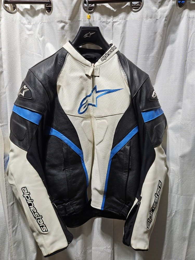 Alpinestars GP Plus R Perforated Leather Jacket Size USA 48 / EU 58