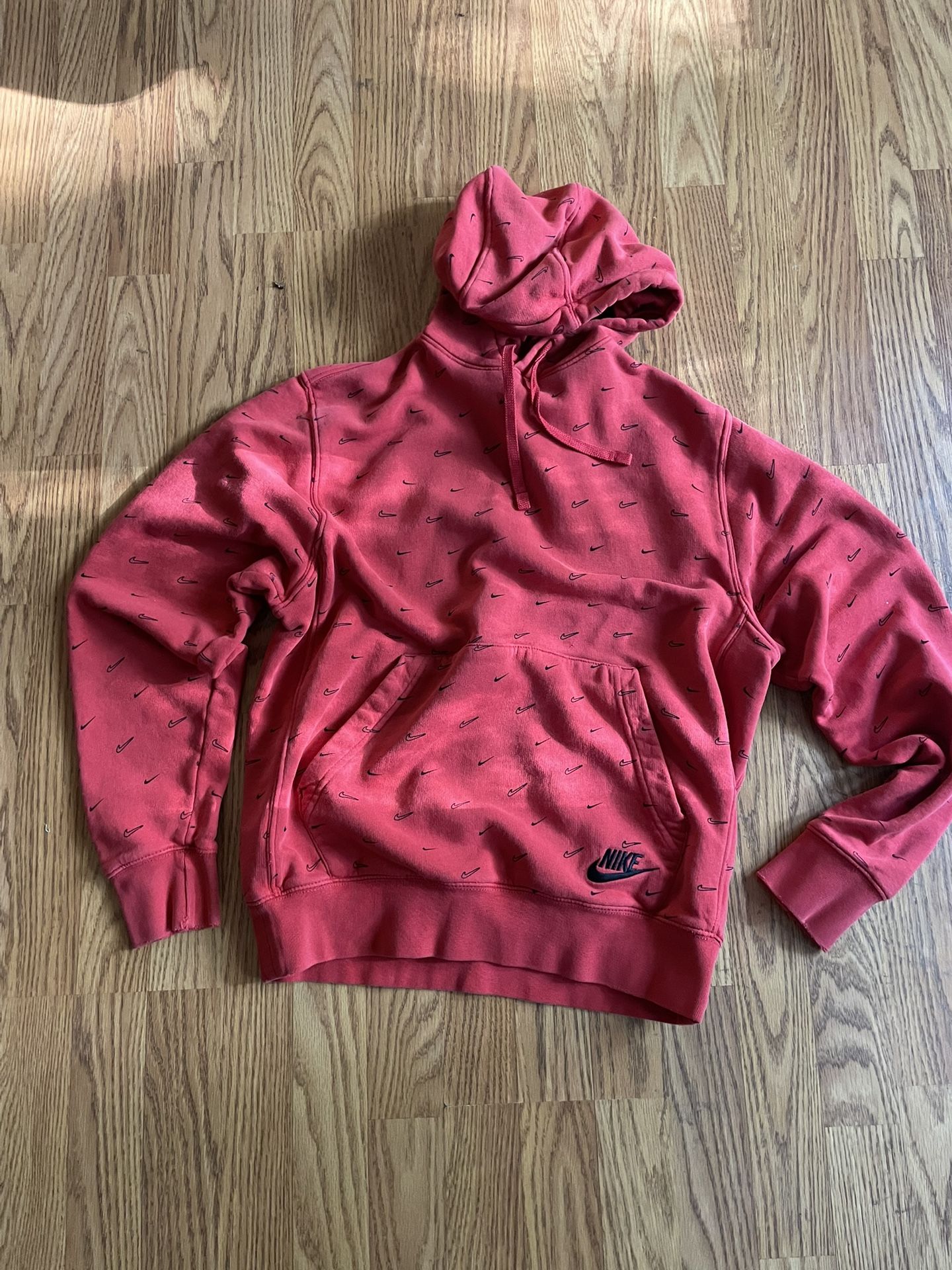 Red Nike Hoodie size S
