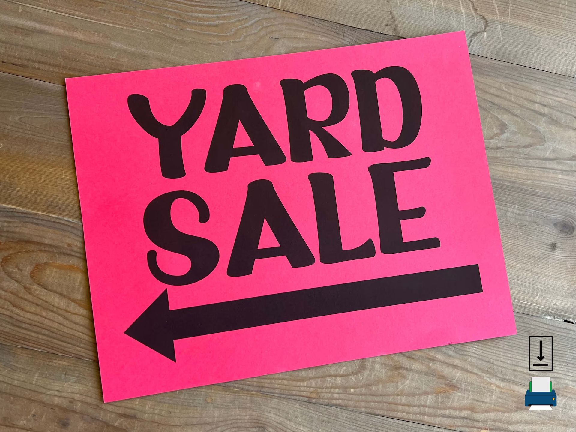 YARD SALE