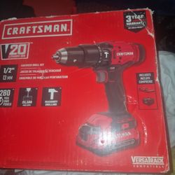 Craftsman 1/2 In Hammer Drill Set