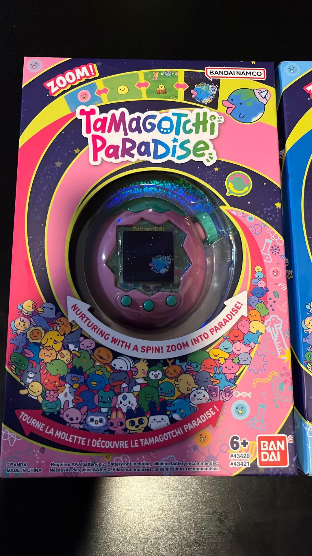 New In Box Tamagotchi Paradise - 1x Pink Land 2x Blue Water