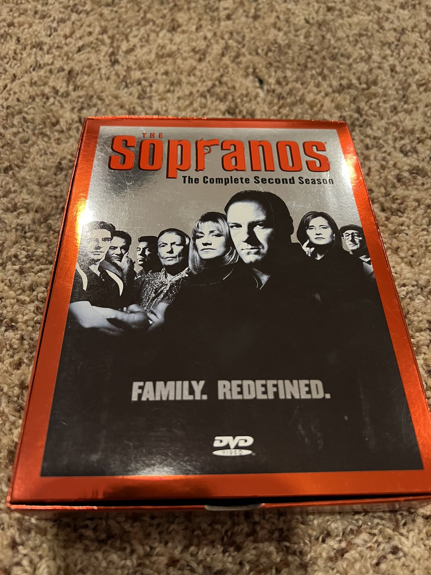THE  Sopranos The Complete Second Season  FAMILY. REDEFINED.  DVD VIDEO 