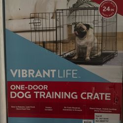 Dog training crate