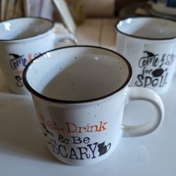 Halloween Coffee Cups