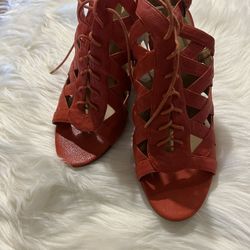 Nine West Strapped Wedge