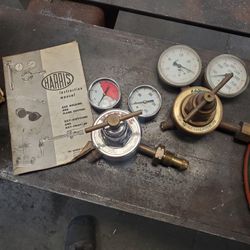 Oxygen And Accetylene Regulators