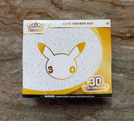 POKEMON 30TH CELEBRATION ETB SEALED