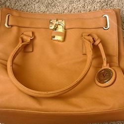 Large Vercase handbag brown leatherette 19V69