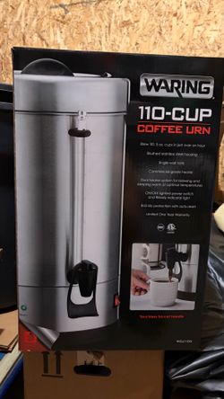 Waring 110-Cup Coffee Urn WCU110X