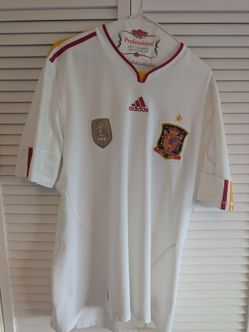 Adidas Spain National Soccer Team RFCF 2010 FIFA World Cup Third Kit XL Men's