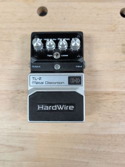 Lightly used distortion pedal for guitar