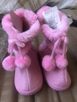 Baby boots 6 new never used