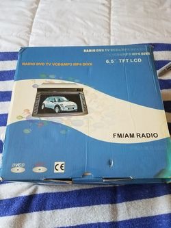 GIVE ME A GOOD OFFER FOR IT Radio DVD TV VCD &MP3 MP4 DIVX 6.5 TFT LCD