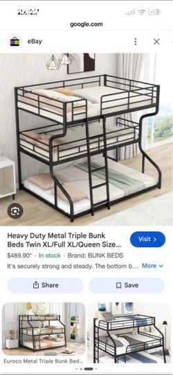 3 bunkbeds