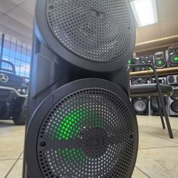 8x2 4500  Bluetooth Rechargable Speaker With Mic And Remote Control 