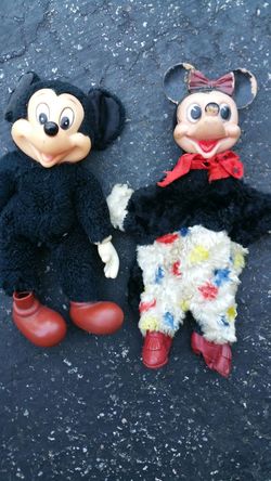VINTAGE MICKEY & MINNIE MOUSE 1940's