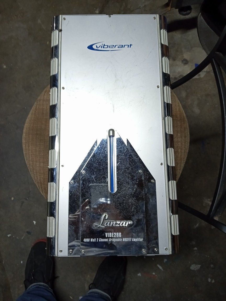 Lanzar Vibe 4000 Watt 2 Channel Amp