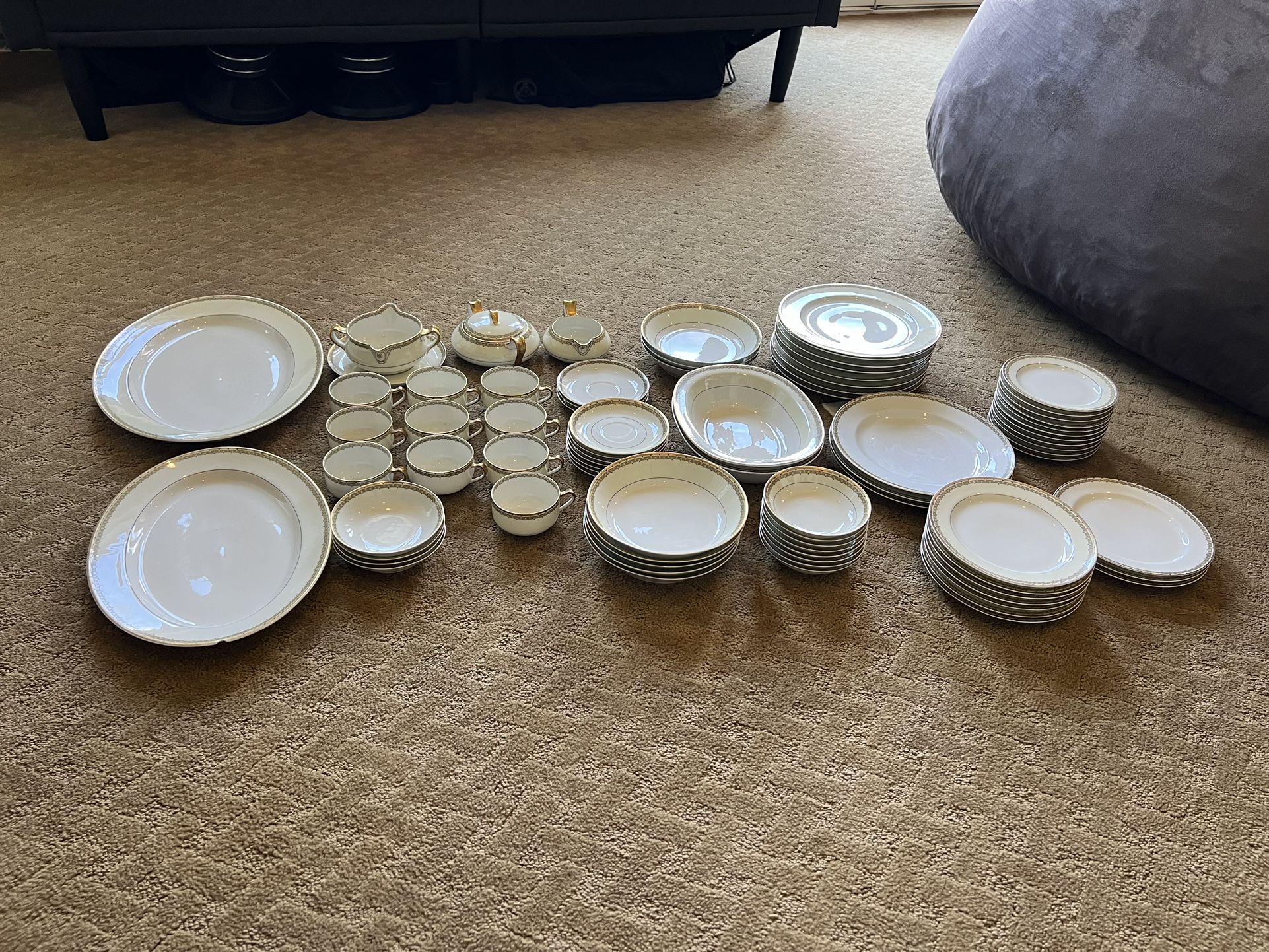 79 Piece Set Haviland & Co China