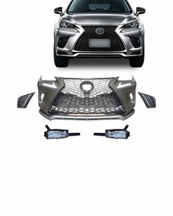Fits Lexus NX(contact info removed)-2021 Front Bumper/Bumper Cover Kit Complete Sport style