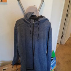 Mens 2XL Cherokee Zip Up Hoodie