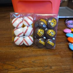 San Diego Padres Christmas Ornaments