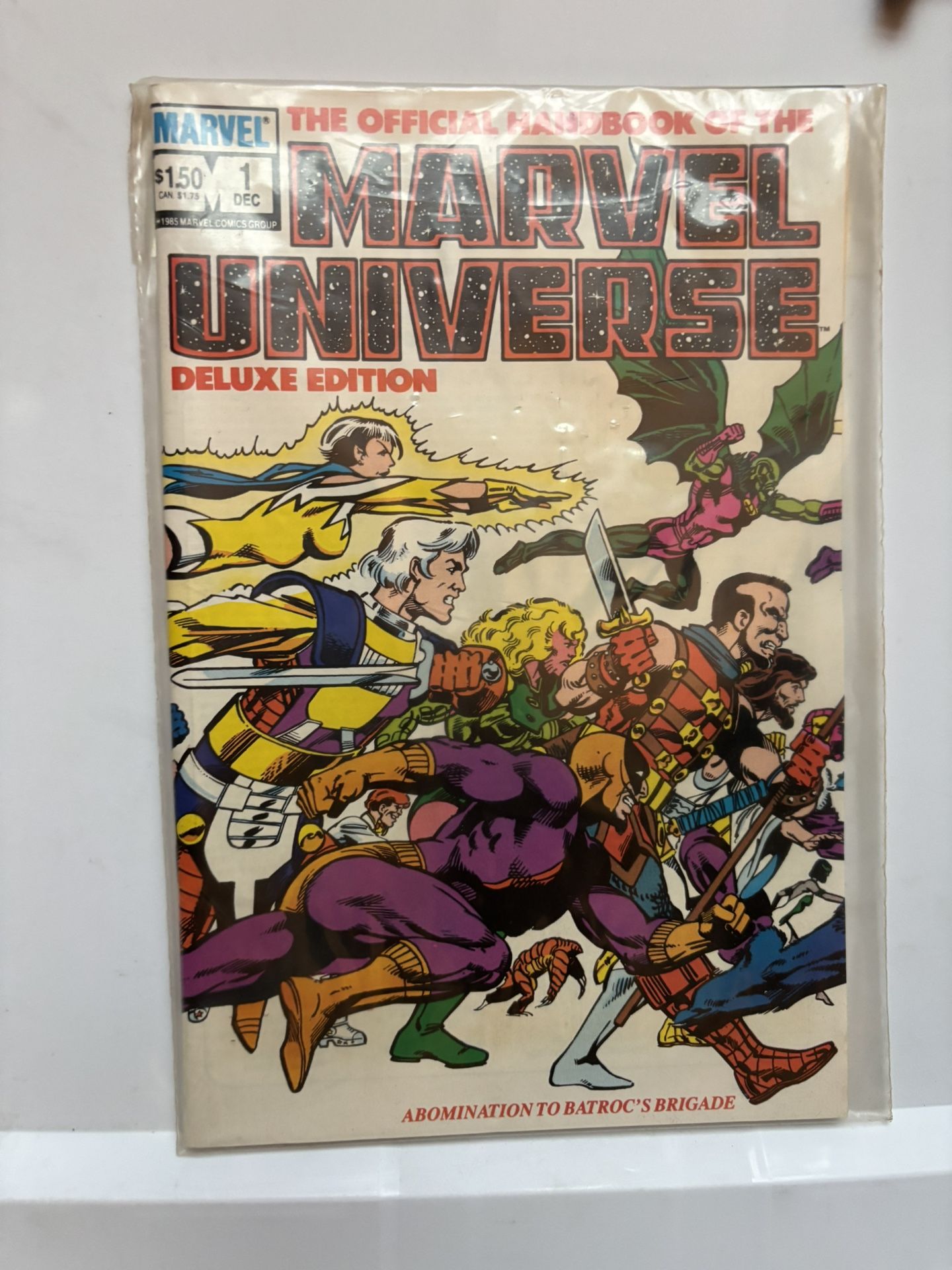 The Official Handbook Of The Marvel Universe Deluxe Edition #1