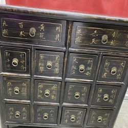 Antique Chinese Apothecary Cabinet