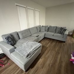 Grey Sectional Couch