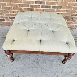 Large Tufted Ottoman 