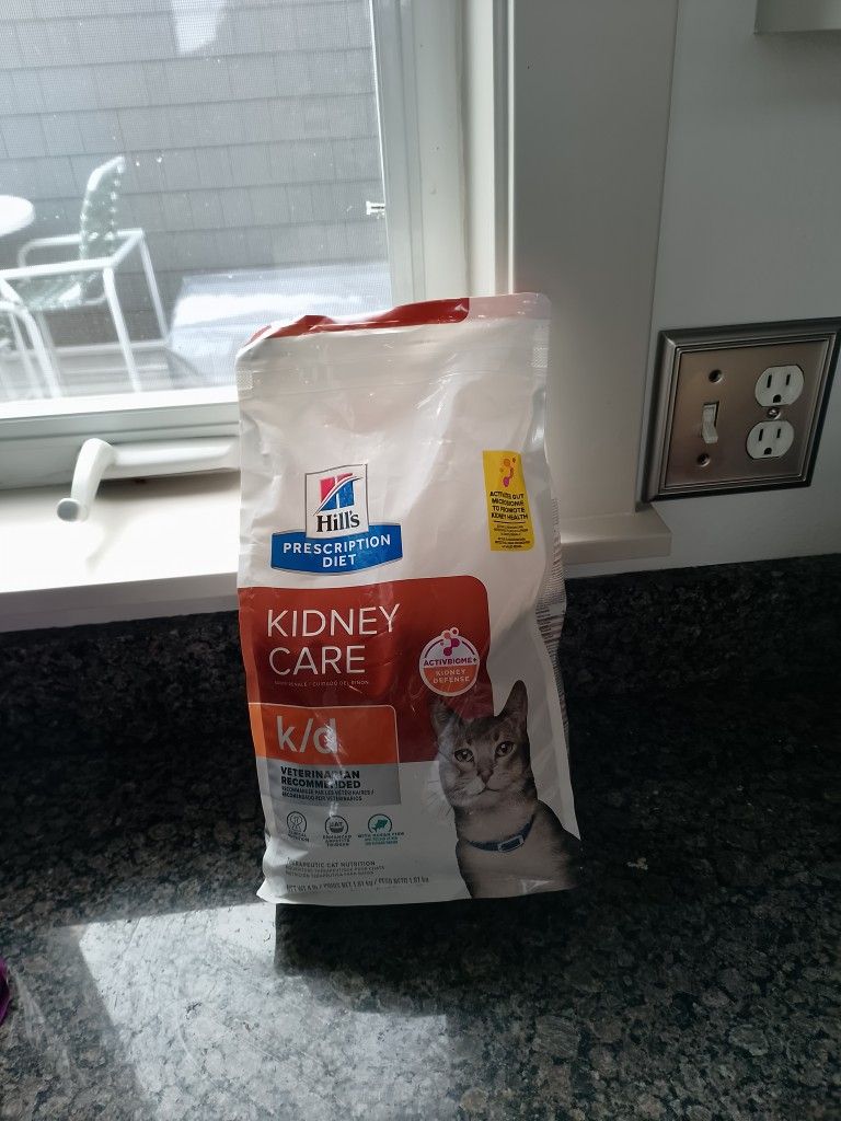 Hills Prescription Diet Kidney Care K/D Cat Food 4lbs