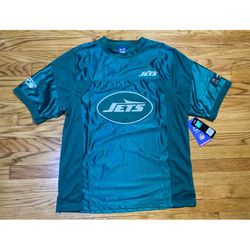 NFL Team Apparel Jersey New York JETS Men’s sz L New!