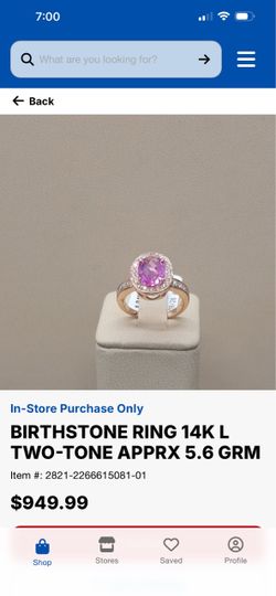 Birthstone Rings